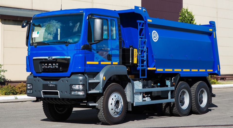 Самосвал – универсальный грузовик в Европе